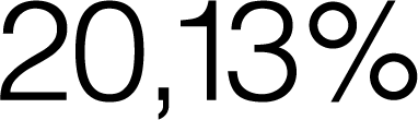 20,13%